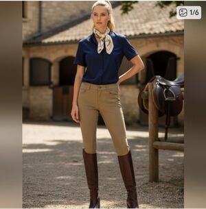 LAFAYETTE 148 NEW YORK, RICH ROYAL BLUE SHORT SLEEVE BUTTON DOWN SHIRT SIZE MED